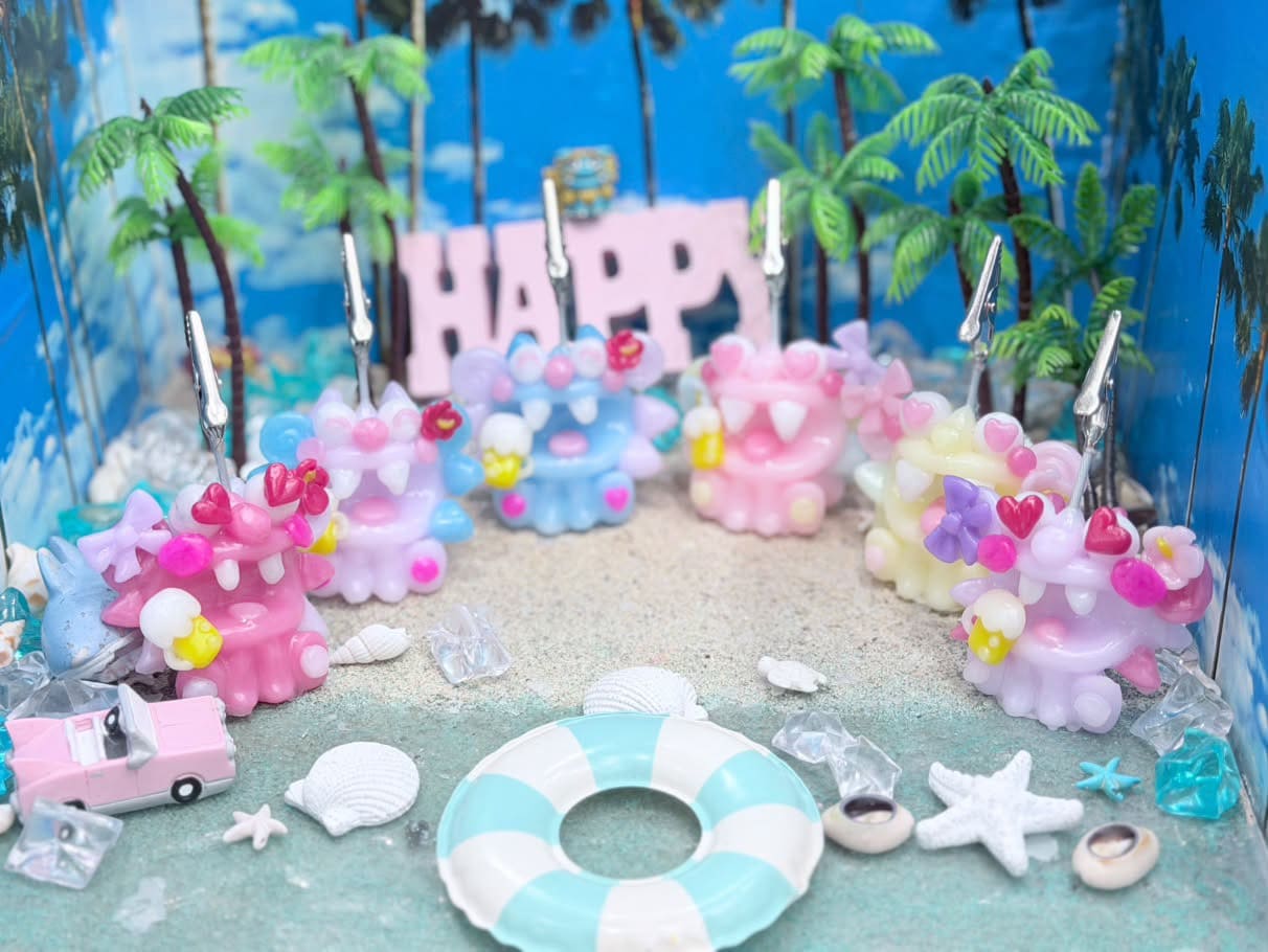 HAPPYのキャンドル
